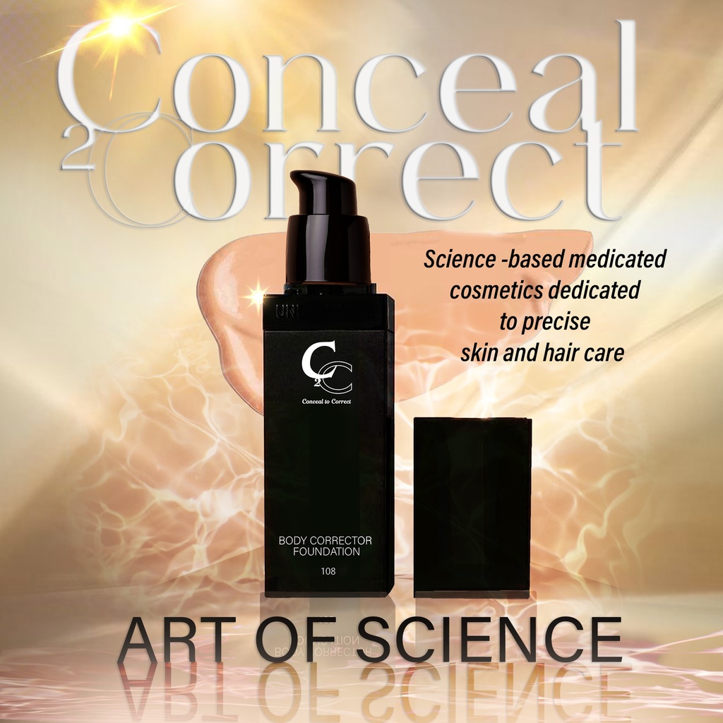 Conceal to correct body corrector 108